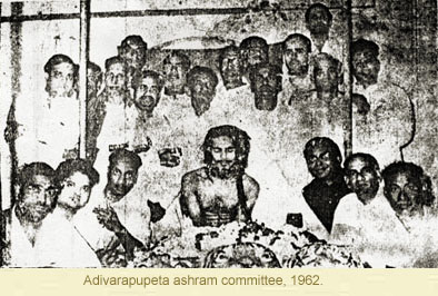 Adivarapupeta ashram committee, 1962