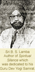 B. S. Lamba