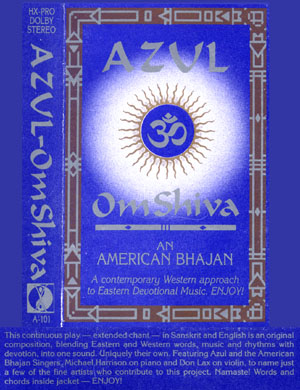 Azul Om Shiva