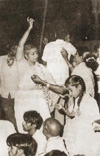 Lakshmi Kantamma in bhava samadhi