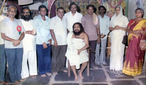 Shivabalayogi ariving in Hyderabad